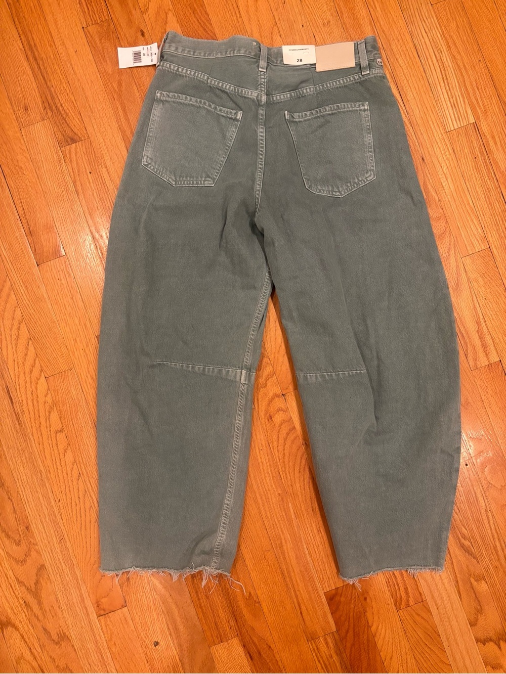 citizens of humanity horseshoe jean - nova / Sage Green; sz 28 ⭐️NWT⭐️ - Picture 9 of 10